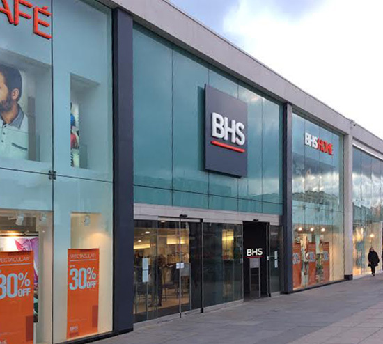 BHS Trust Fund - BHS Storefront prior to 2016 closure