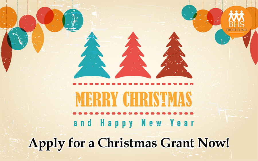 Apply for a Christmas Grant Now!