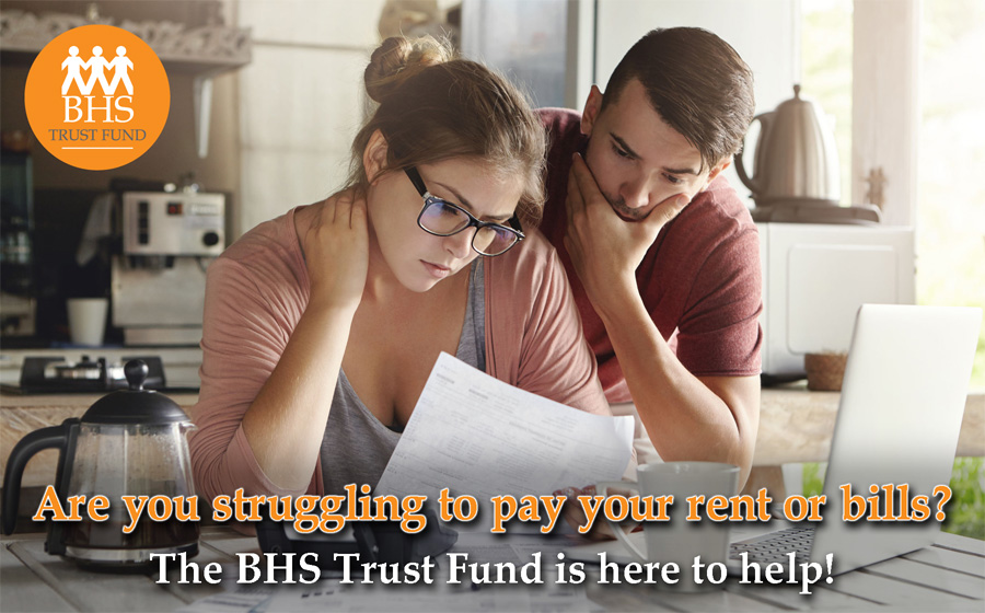 Are you struggling to pay your rent or bills?