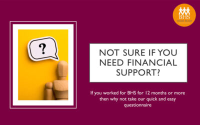 Not sure if you need financial support?