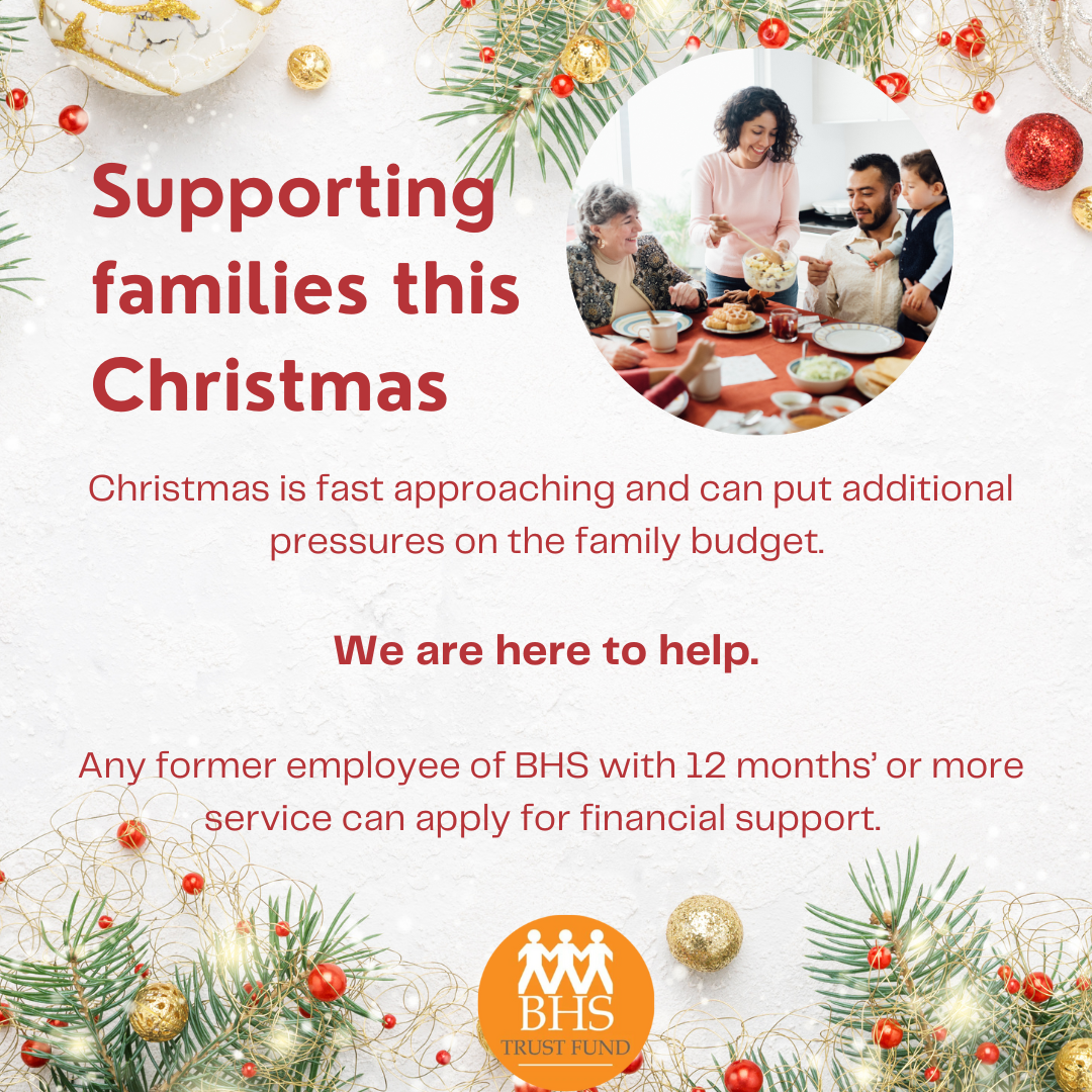 BHS Trust Fund- Supporting families this Christmas