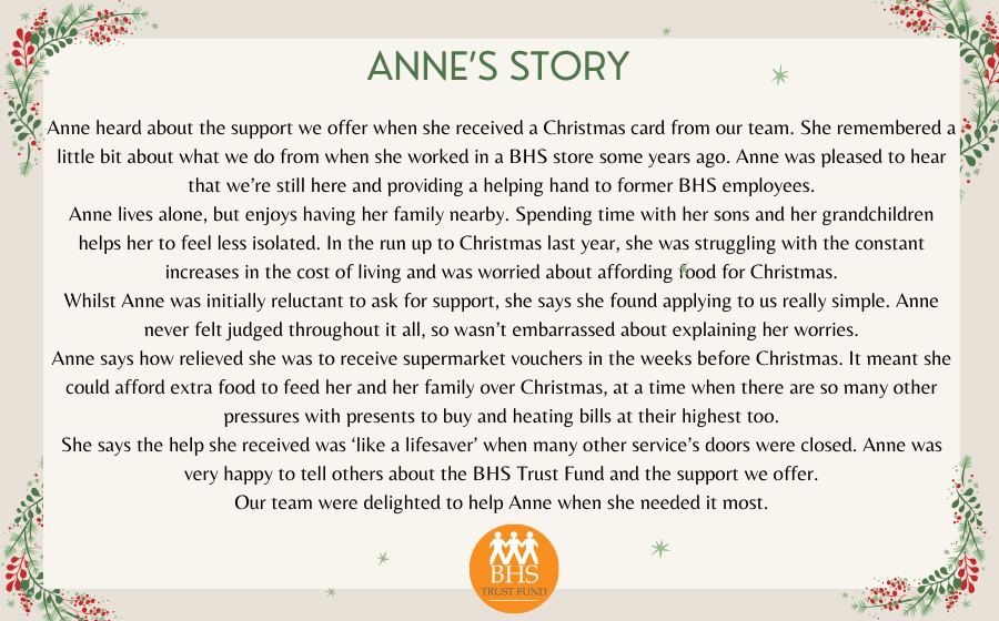 Anne’s Story