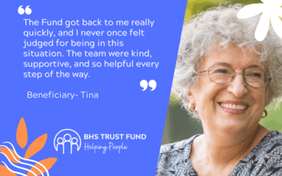 People we help- Tina